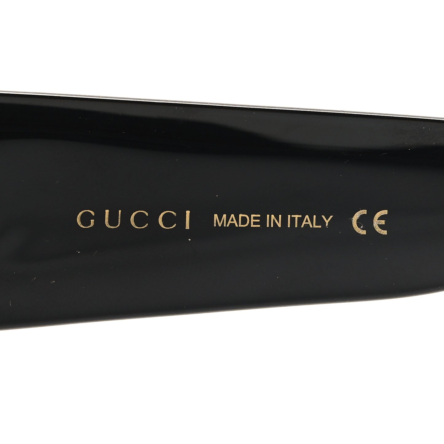 Acetate Square Frame Sunglasses GG0142SA Black