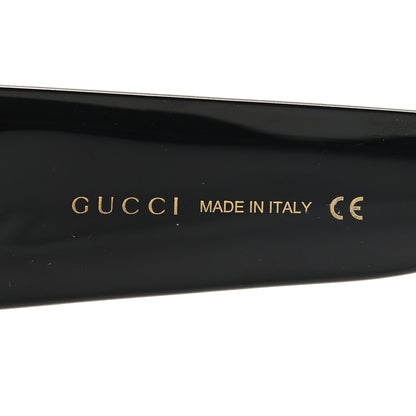 Gucci Acetate Square Frame Sunglasses GG0142SA Black 5 of 8