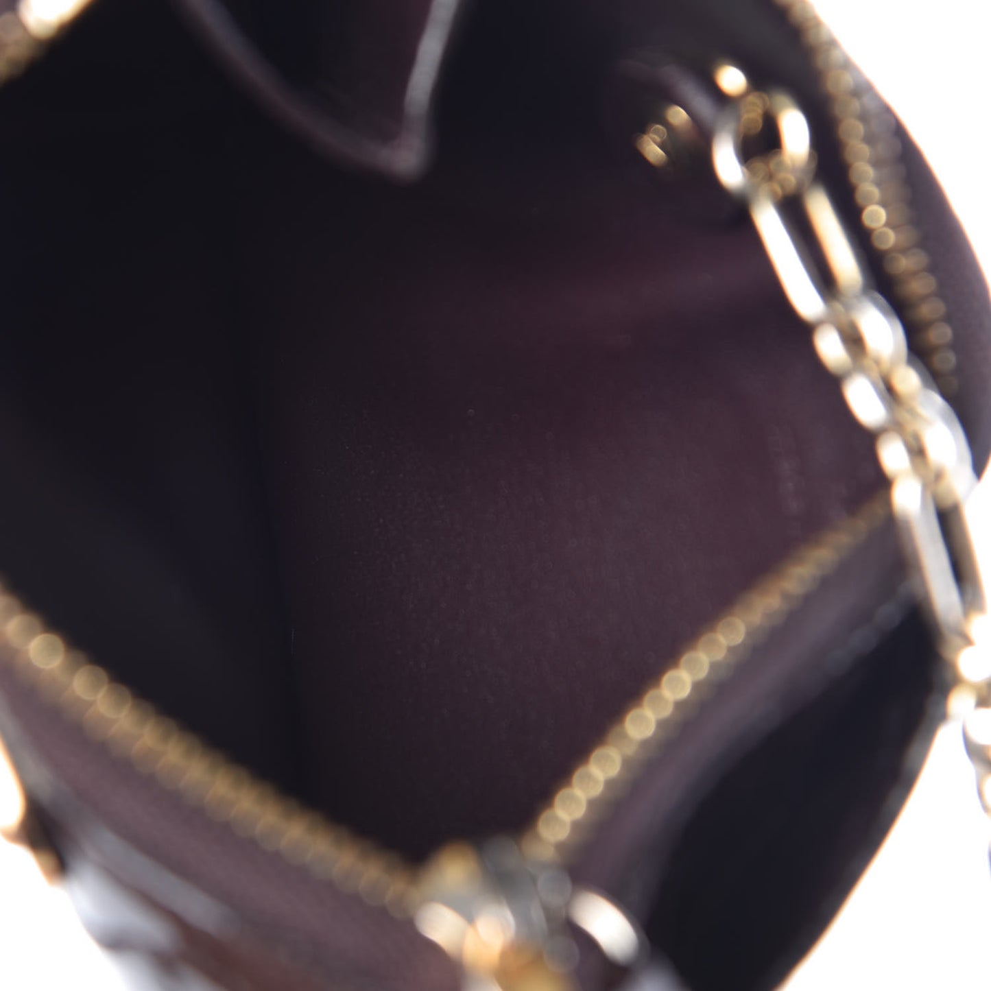 Vernis Key Pouch Amarante