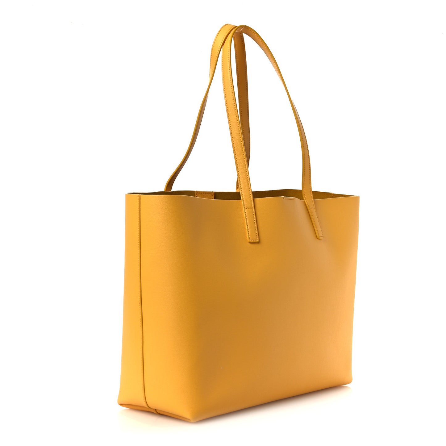 Calfskin Large Shopping Tote Wheat