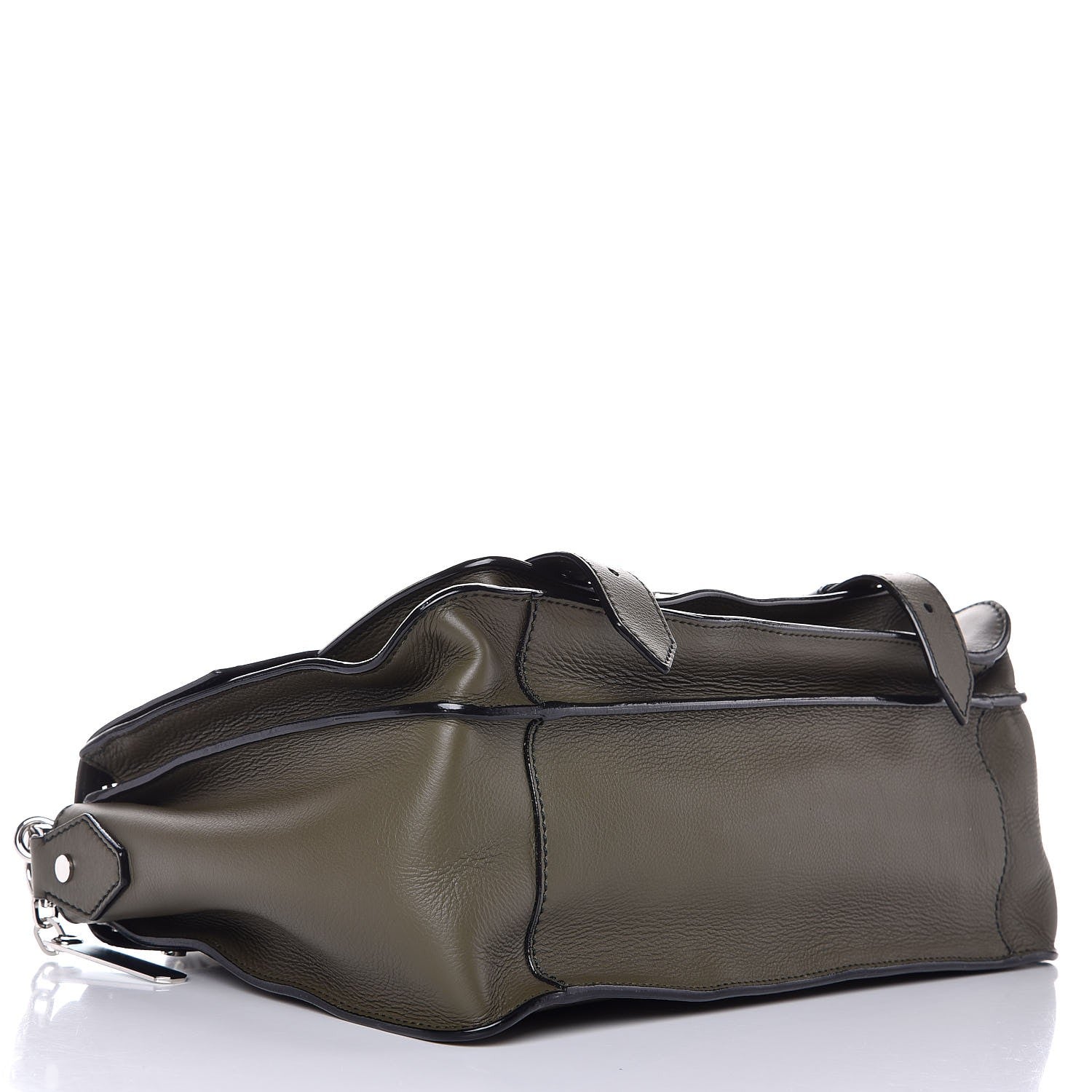 Proenza Schouler Grained Calfskin Medium PS1 Plus Satchel Cypress 4 of 9