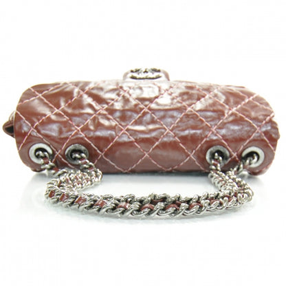 Chanel Leather Double Stitch Flap Red 5 of 11