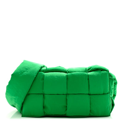 Bottega Veneta Nylon Intrecciato Padded Tech Cassette Bag Parakeet 1 of 10