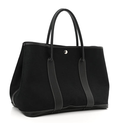 Hermes Toile Negonda Garden Party Tote 36 MM Black 3 of 10