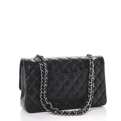 Chanel Caviar Quilted Medium Double Flap Black 3 of 7