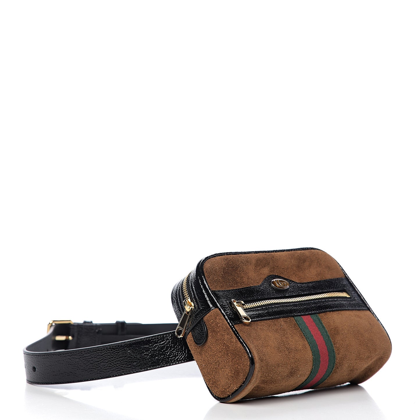 Suede Small Ophidia Belt Bag 85 34 Brown