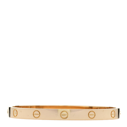 Cartier 18k Yellow Gold Love Bracelet 18 1 of 9