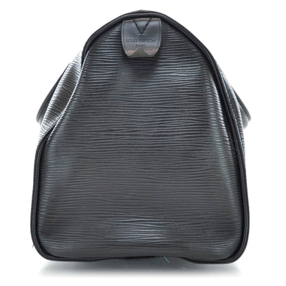 Louis Vuitton Epi Speedy 25 Black 4 of 10