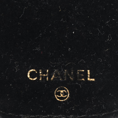 Chanel Caviar Round Jewelry Travel Case Yellow 7 of 8