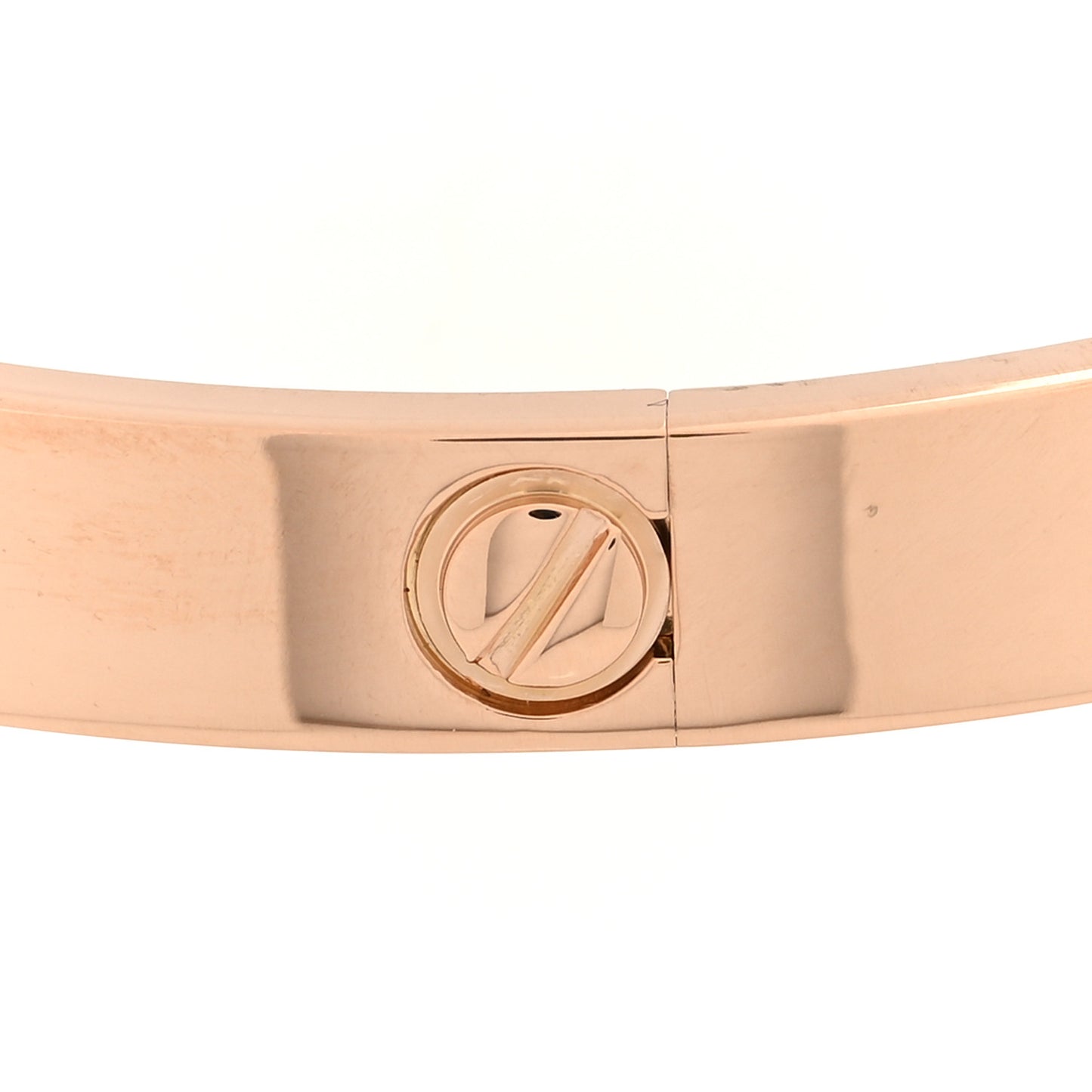 18K Pink Gold 4 Diamond LOVE Bracelet 18