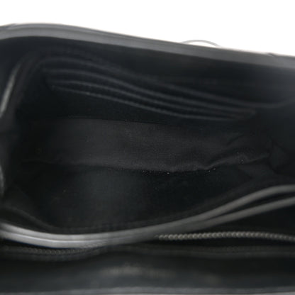 Saint Laurent Calfskin Y Quilted Monogram Monochrome Toy Loulou Crossbody Bag Black 5 of 12