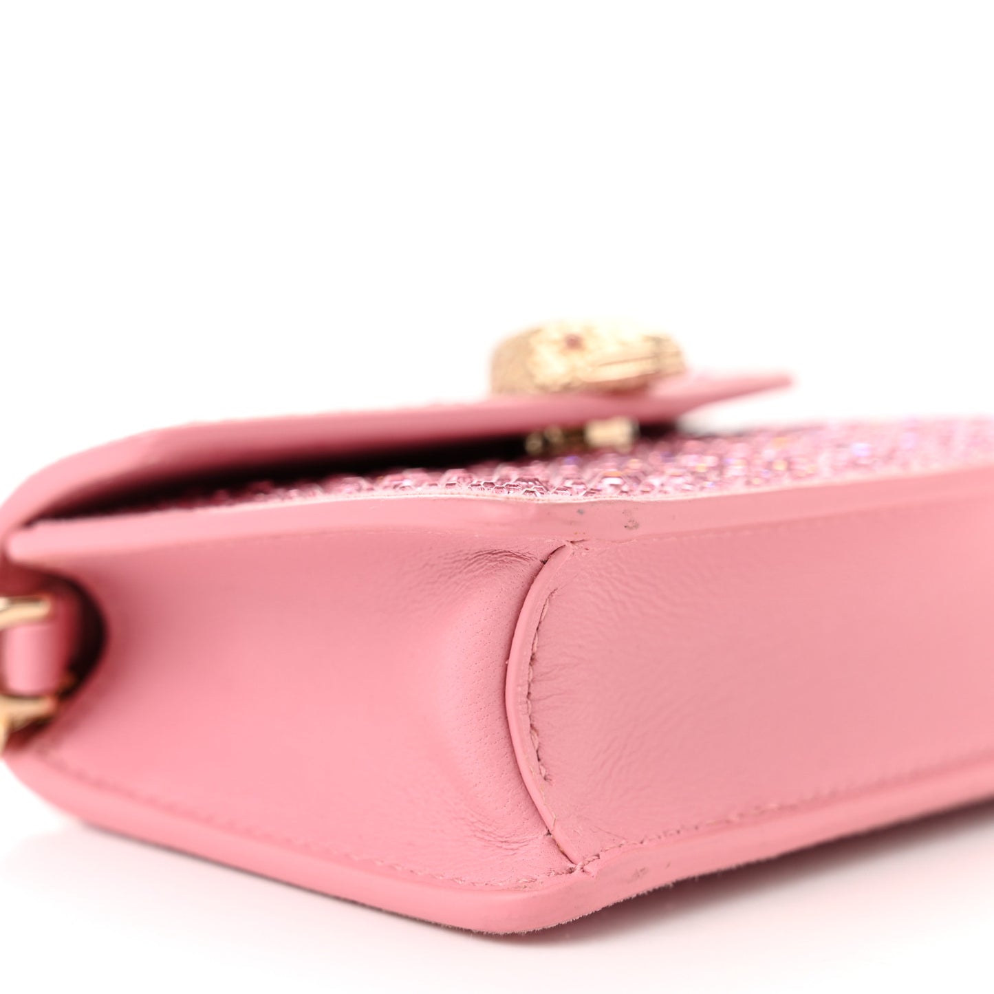 Crystal Serpenti Forever Crossbody Pink