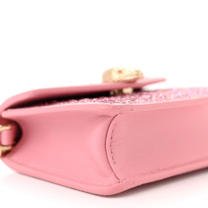 Bulgari Crystal Serpenti Forever Crossbody Pink 8 of 9
