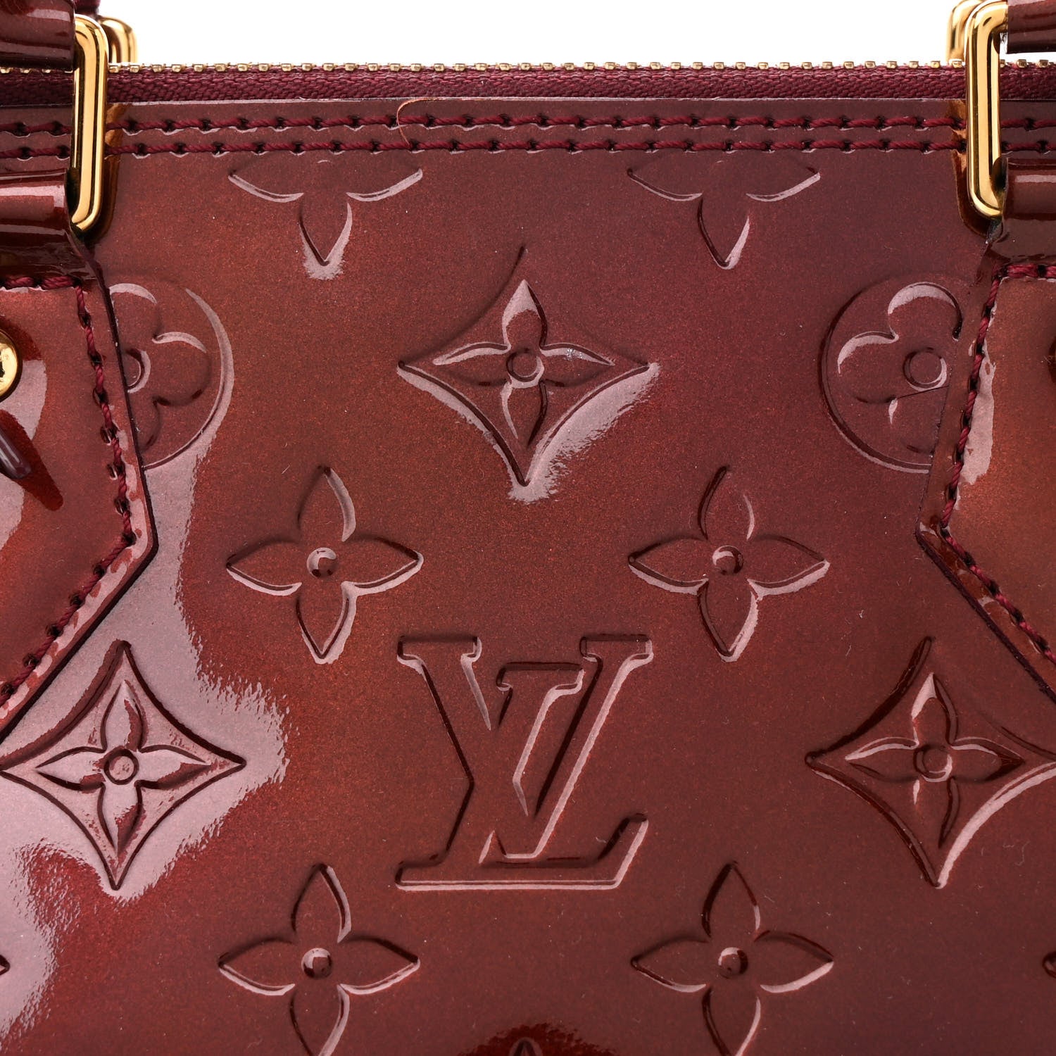 Louis Vuitton Vernis Alma PM Amarante 6 of 8