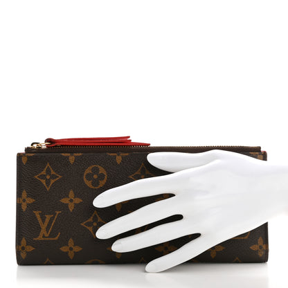 Louis Vuitton Monogram Adele Wallet Coquelicot 2 of 12