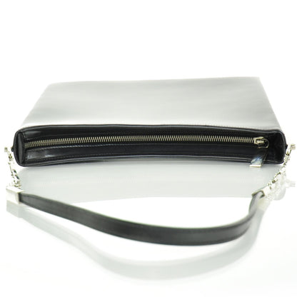 FASHIONPHILE SALVATOREFERRAGAMOSmoothCalfskinBoxShoulderBagAnthracite 5 of 7