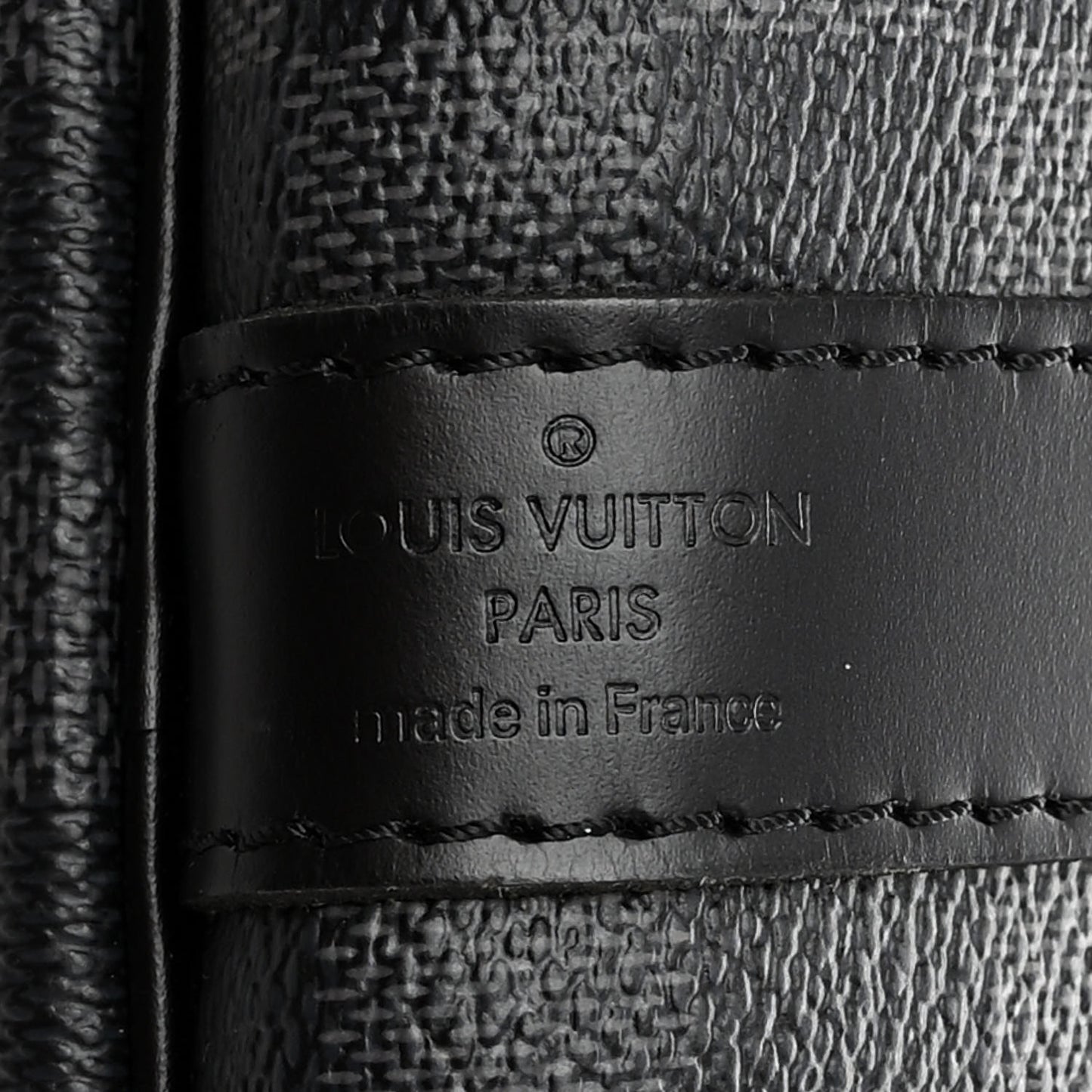 Damier Graphite Keepall Bandouliere 55