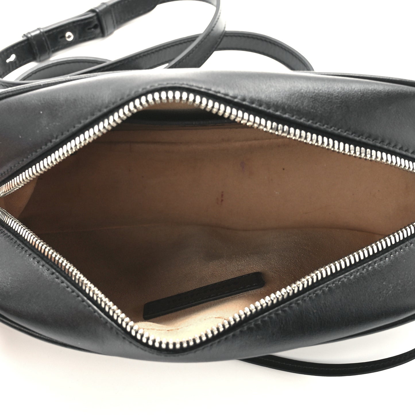 Calfskin Matelasse Aria Small GG Marmont Chain Shoulder Bag Black