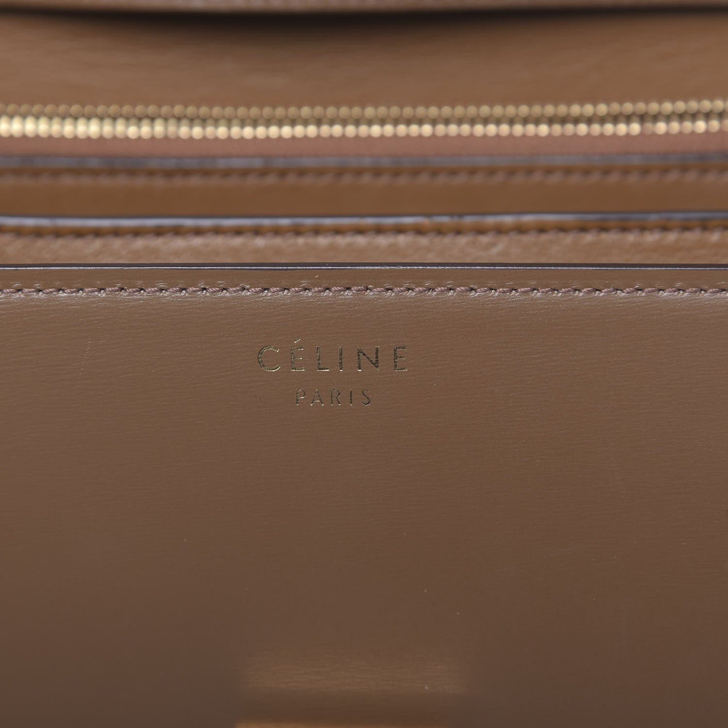Celine Box Calfskin Medium Classic Box Flap Bag Camel 6 of 10