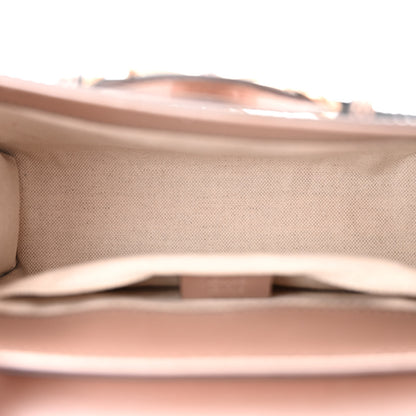 Gucci Shine Guccissima Small Emily Chain Shoulder Bag Dark Cipria 5 of 10