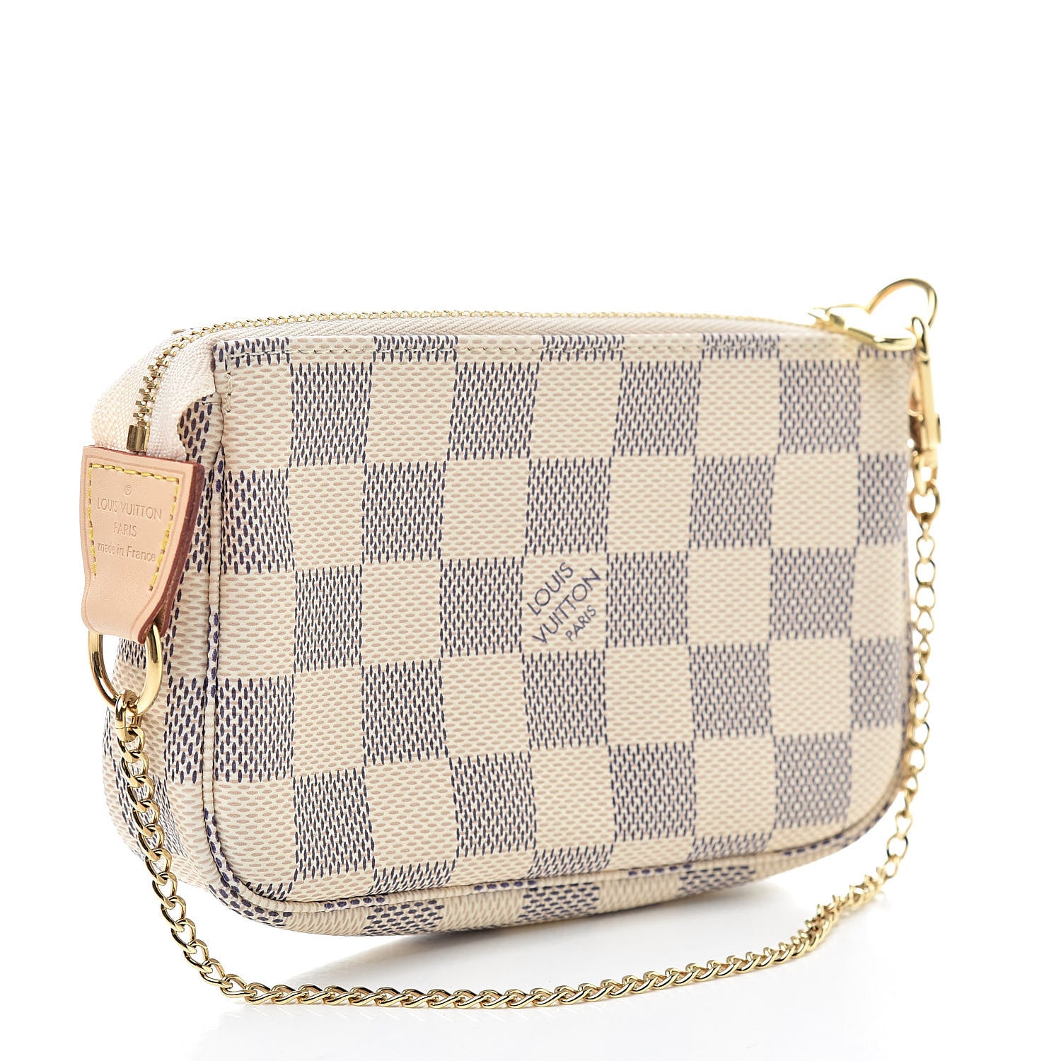 Louis Vuitton Damier Azur Mini Pochette Accessories 3 of 8