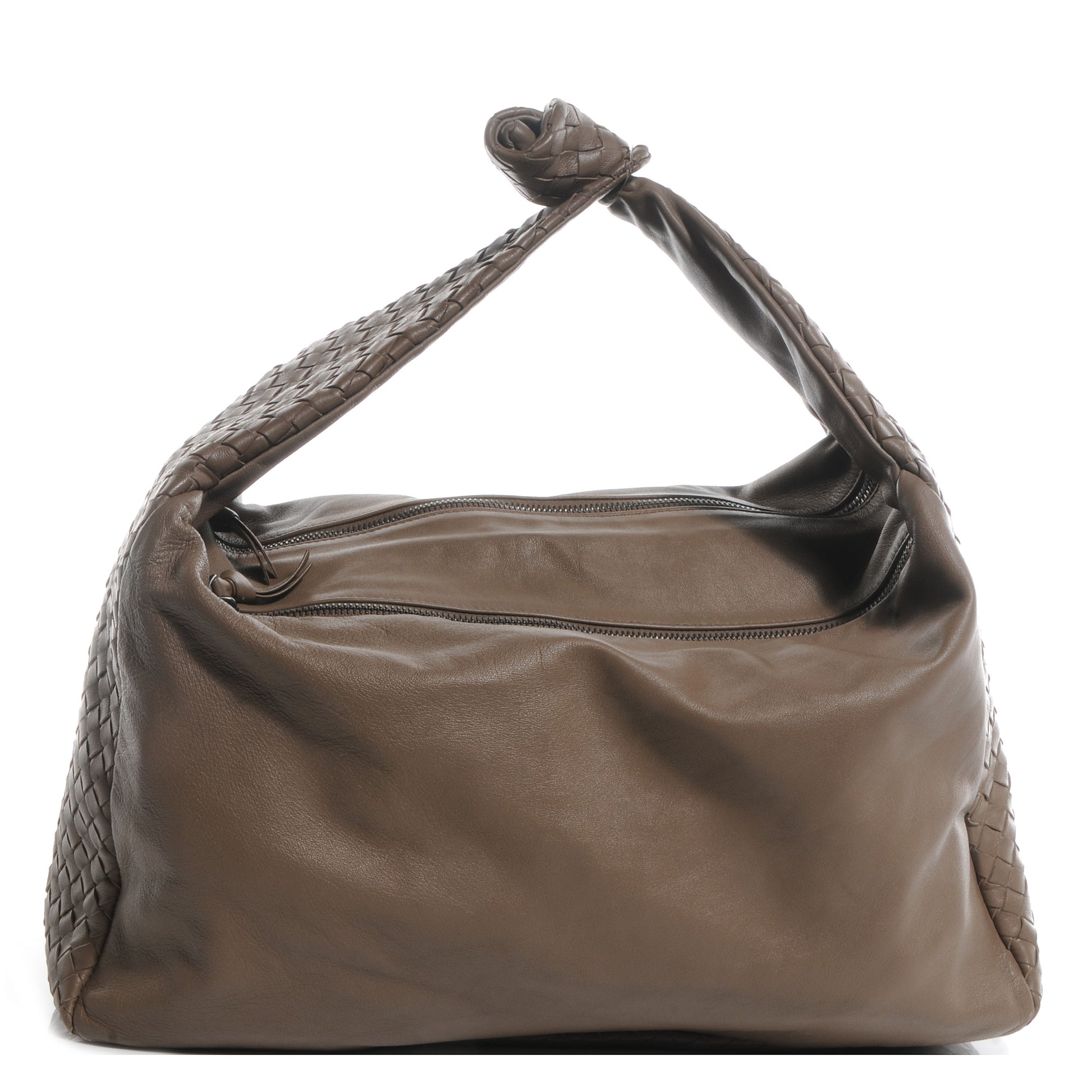 Bottega Veneta Nappa Intrecciato Large Knot Hobo 1 of 8