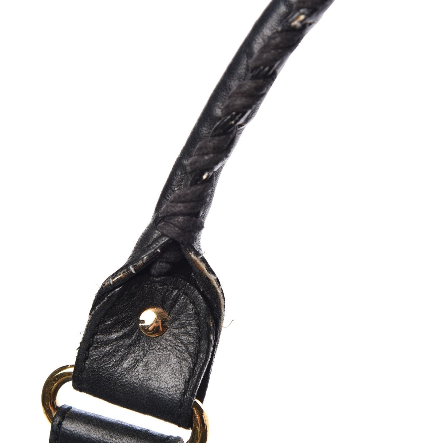 Agneau Giant 21 Gold Hardware Work Black