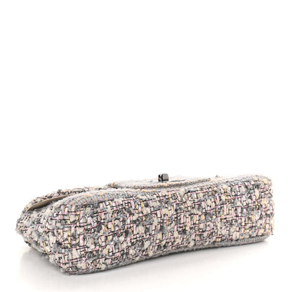 Chanel Tweed Medium Fantasy Flap Grey 4 of 11