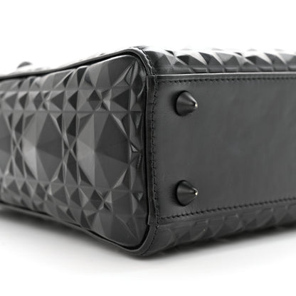 Christian Dior Calfskin Cannage Diamond Small My ABCDior Lady Dior Black 9 of 11