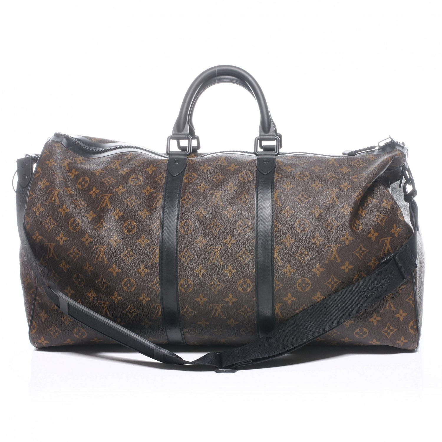 Louis Vuitton Monogram Waterproof Keepall Bandouliere 55 3 of 12