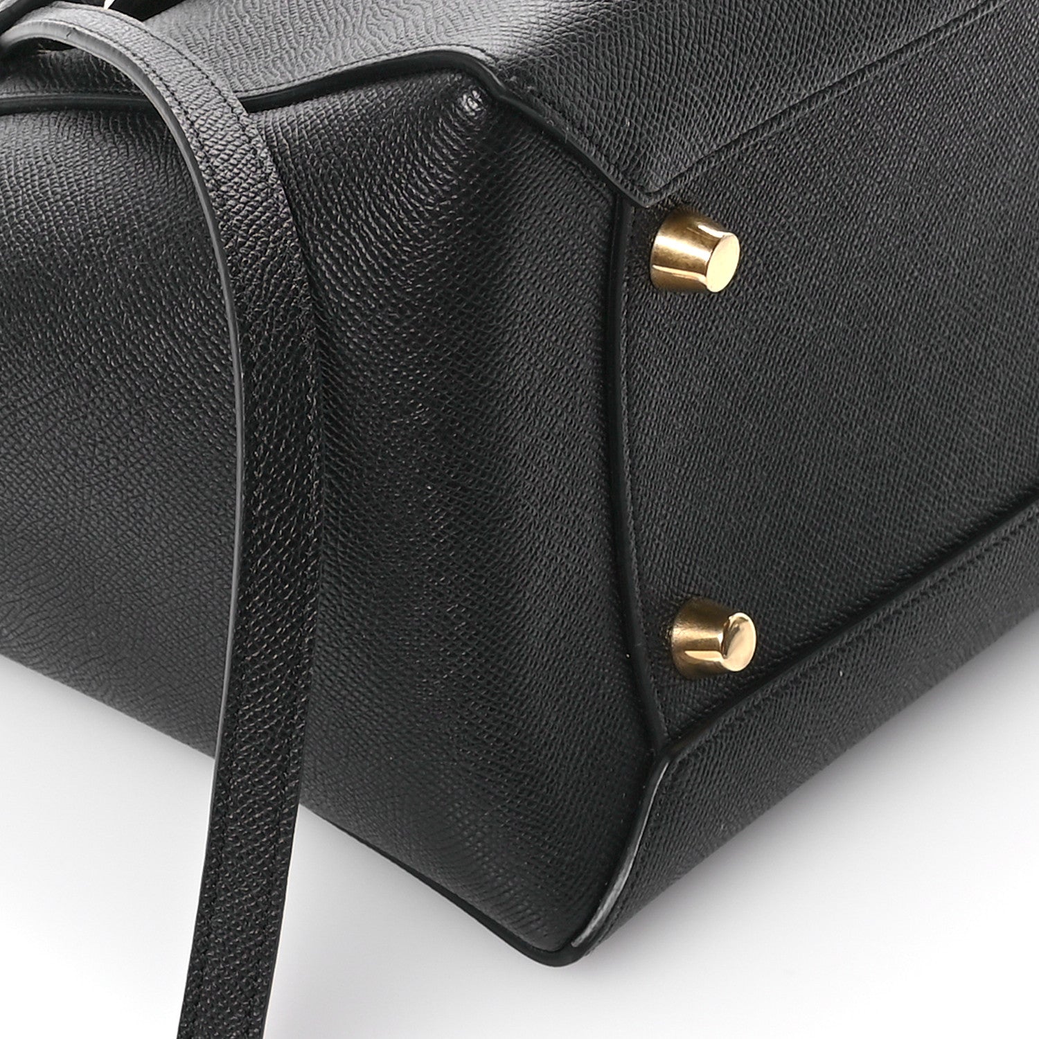 Celine Grained Calfskin Mini Belt Bag Black 9 of 10