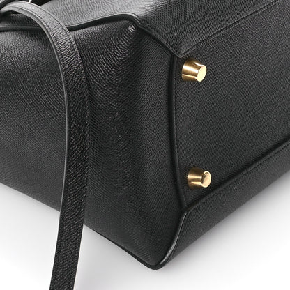 Celine Grained Calfskin Mini Belt Bag Black 9 of 10