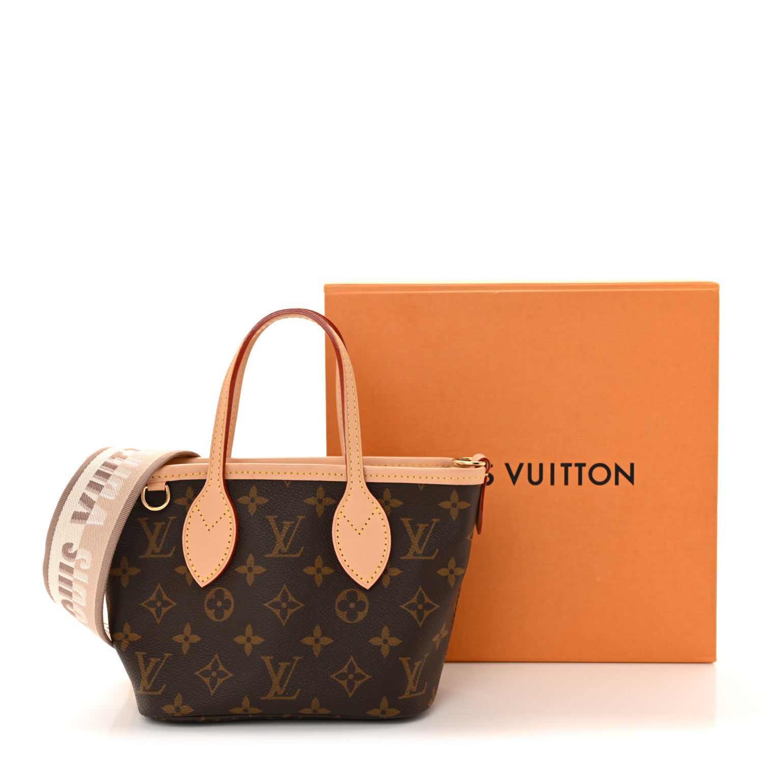 Louis Vuitton Monogram Neverfull BB Beige 10 of 10