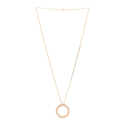 Cartier 18K Pink Gold LOVE Pendant Necklace 3 of 5
