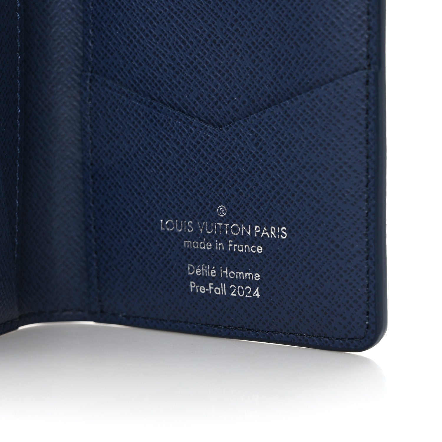 Louis Vuitton Damier Heritage Pocket Organizer Blue 6 of 8