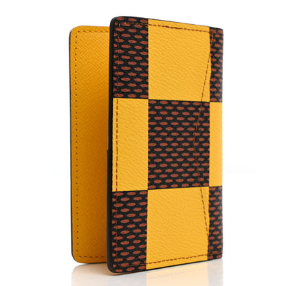 Louis Vuitton Damier Pop Pocket Organizer NM Yellow 3 of 6