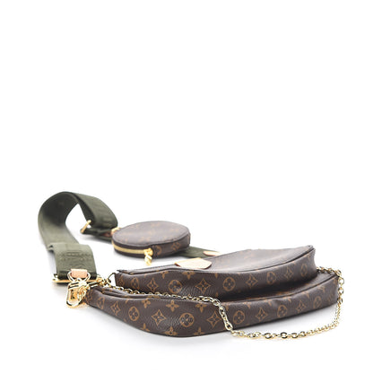 Louis Vuitton Monogram Multi Pochette Accessories Kaki 4 of 10
