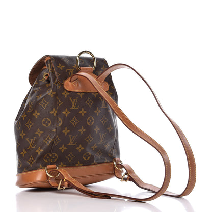 Louis Vuitton Monogram Montsouris MM Backpack 3 of 14