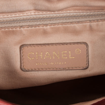 Chanel Lambskin Bubble Quilt Flap Bag Red 6 of 7