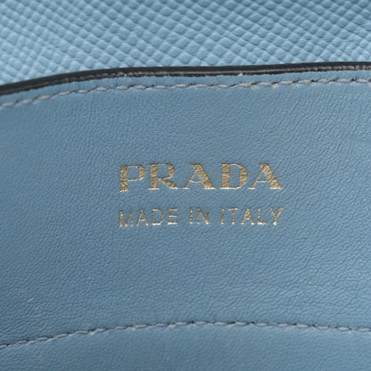 Prada Saffiano Cuir Large Double Bag Astrale 7 of 19