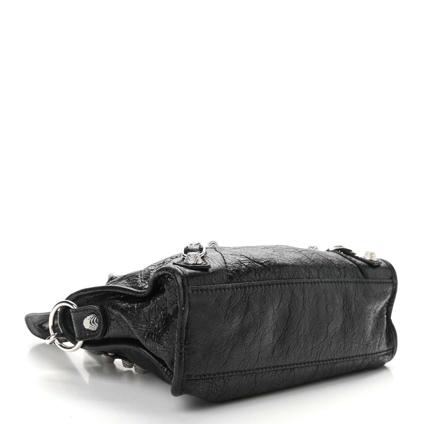 Agneau Giant 12 Silver Hardware Mini City Black