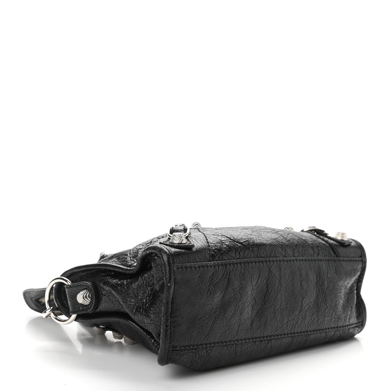 Balenciaga Agneau Giant 12 Silver Hardware Mini City Black 4 of 10