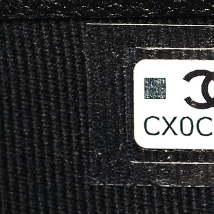 Chanel Lambskin Enamel Quilted Roller Skate Compact Flap Wallet Black 8 of 9