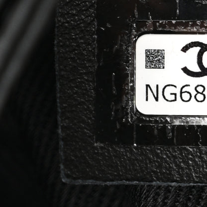 Chanel Calfskin Quilted CC Uniform Flap Belt Bag Black 7 of 10