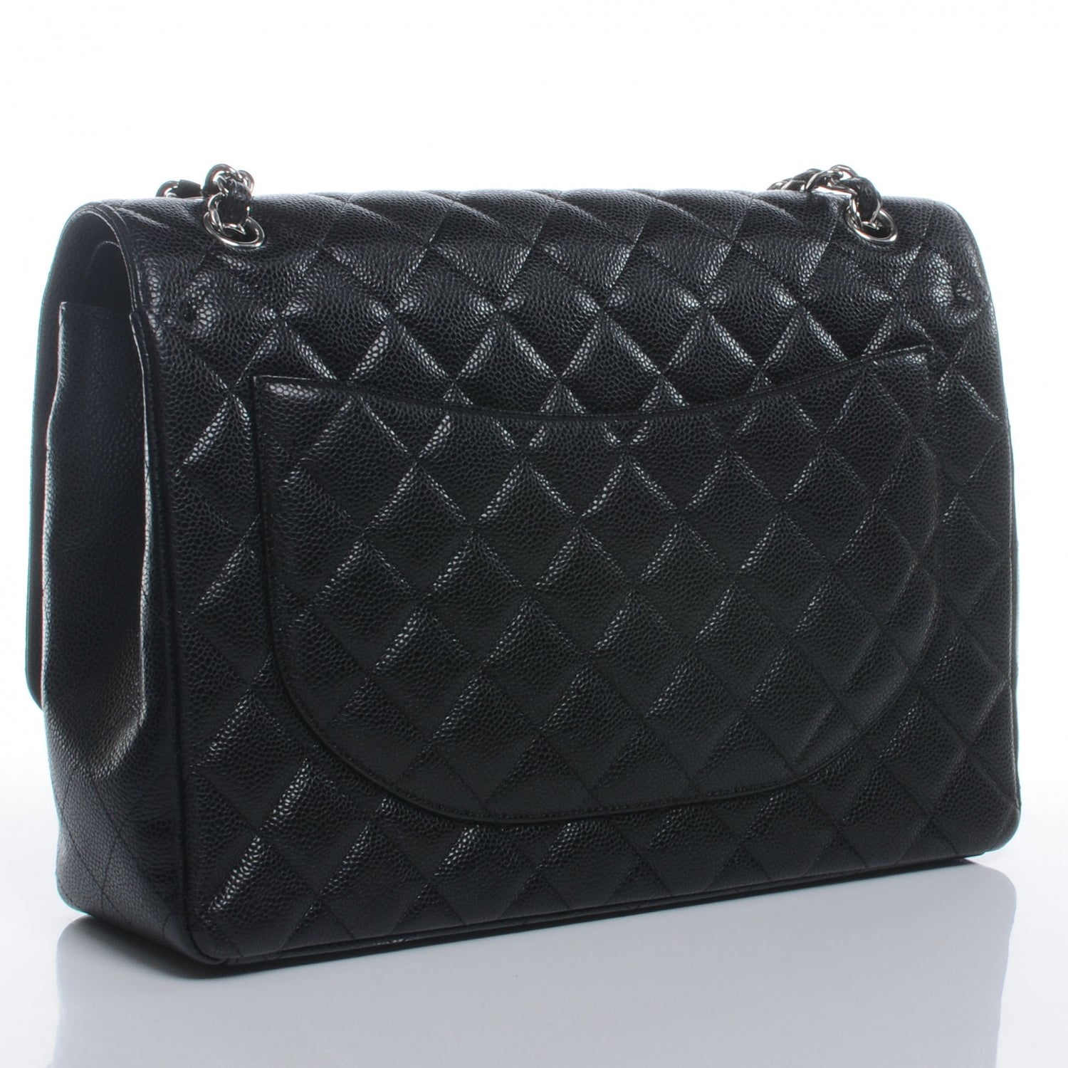Chanel Caviar Maxi Single Flap Black 3 of 8