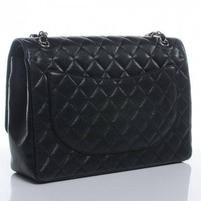 Chanel Caviar Maxi Single Flap Black 3 of 8