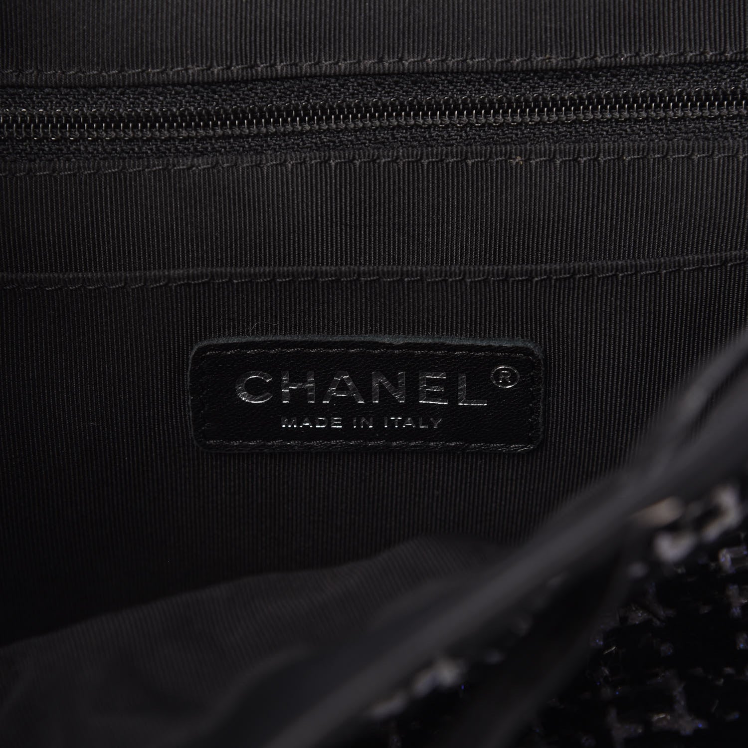 Chanel Tweed Large Urban Spirit Backpack Black White 6 of 10