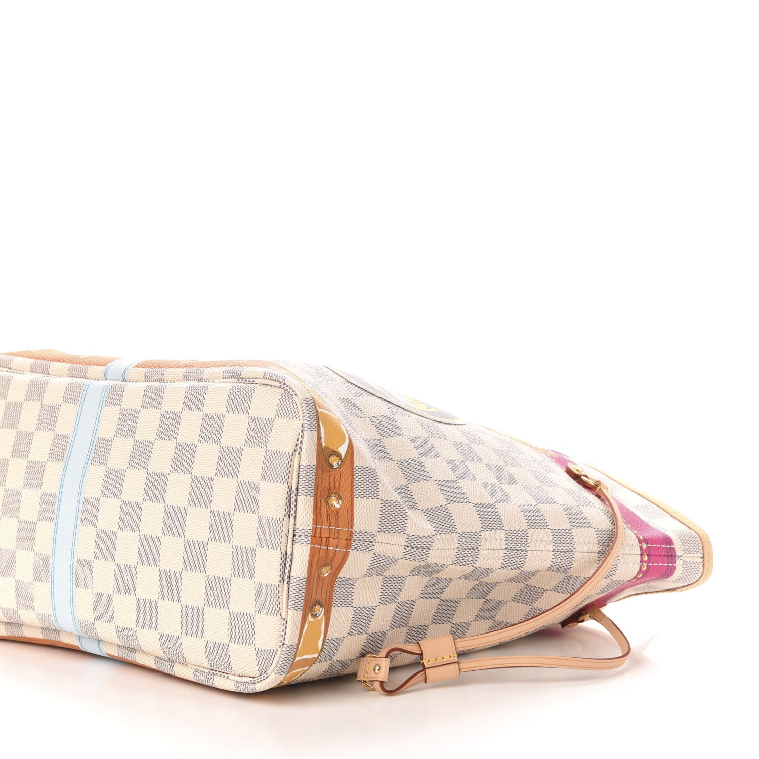 Louis Vuitton Damier Azur Summer Trunks Miami Neo Neverfull MM 9 of 10