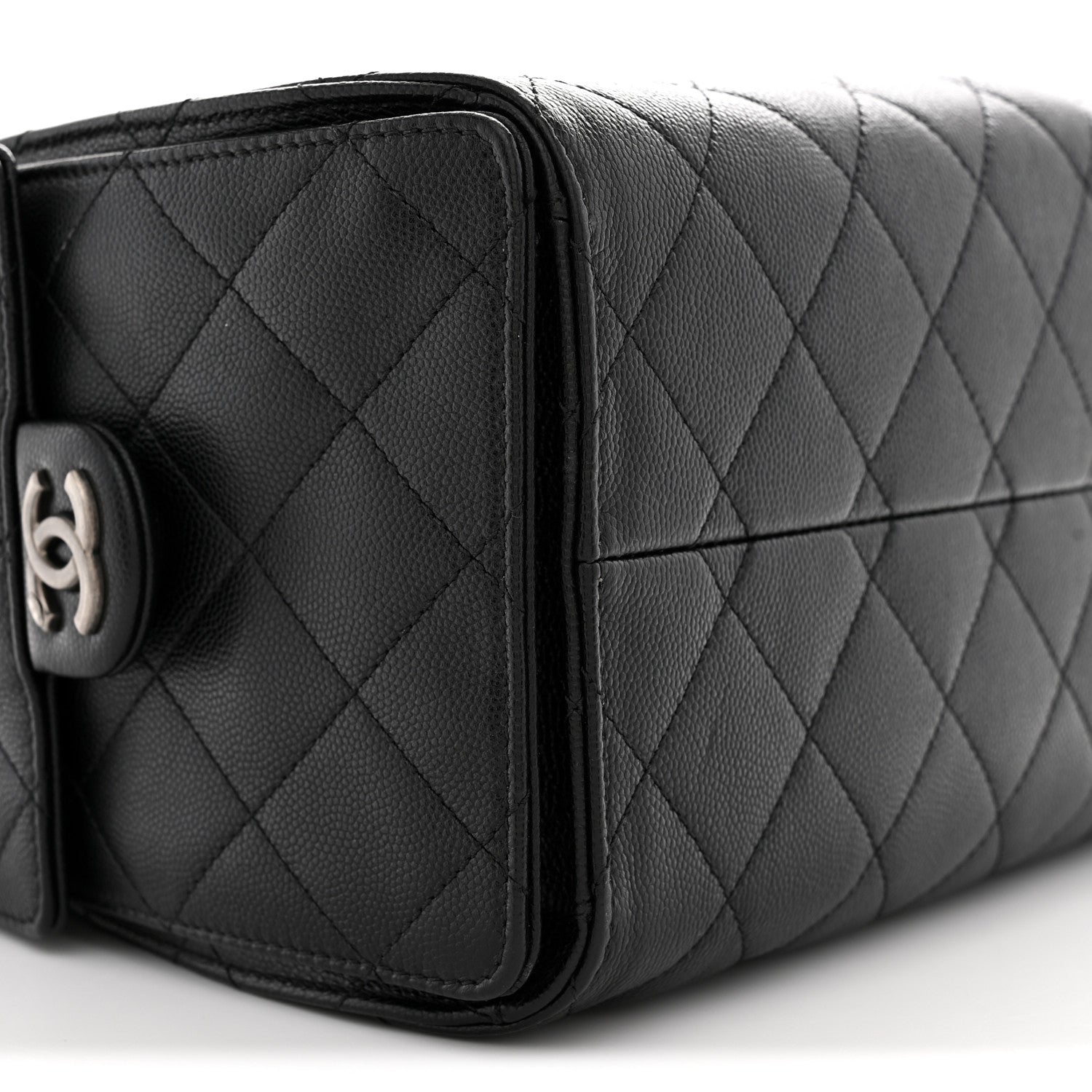 Chanel Caviar Quilted Small Chanel 25 Handbag Black 9 of 11