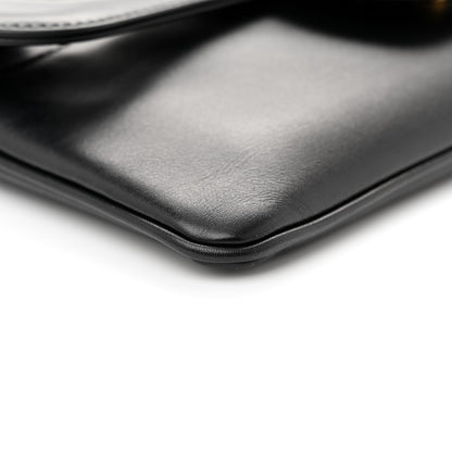Christian Dior Smooth Calfskin Medium Diordouble Chain Bag Black 9 of 12